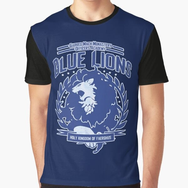 Fire Emblem Three Houses Blue Lions Class Graphic T-Shirt