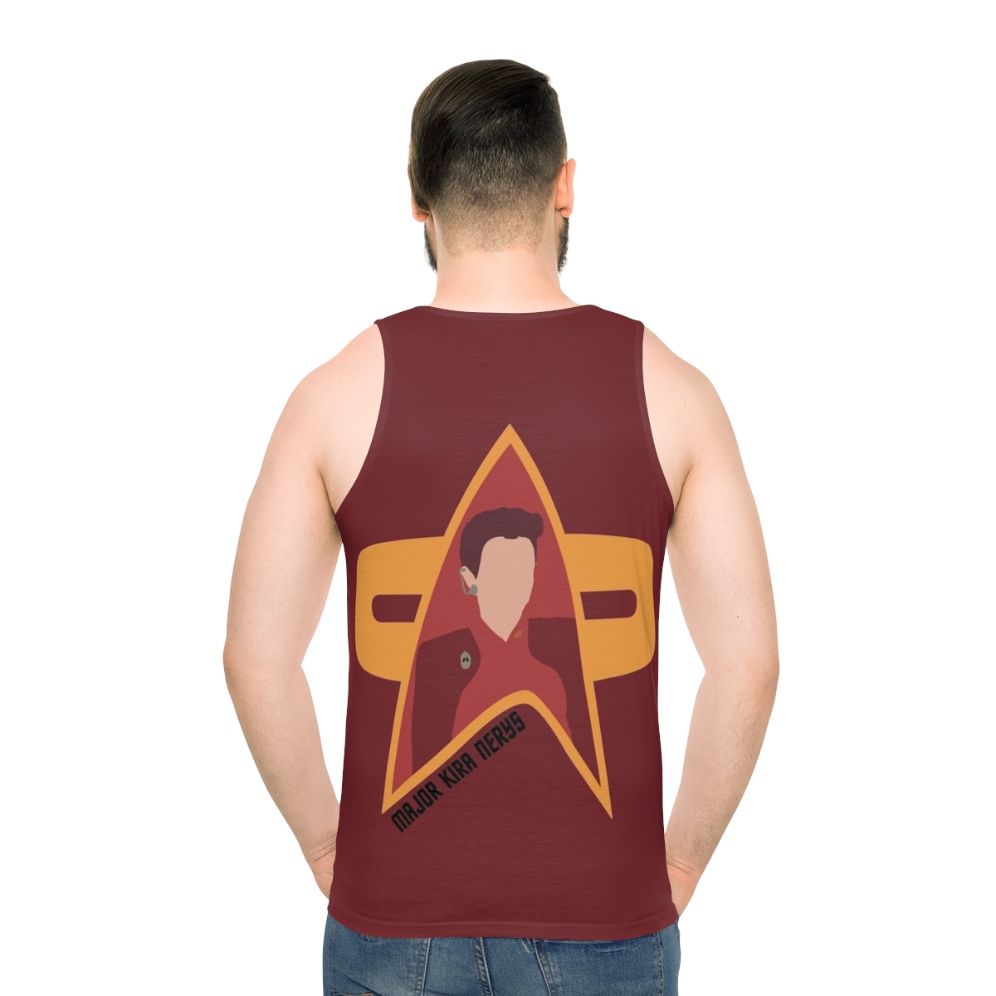 Major Kira Nerys Star Trek DS9 Unisex Tank Top - men back