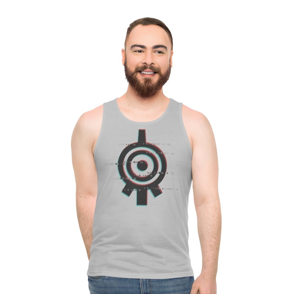 Code Lyoko Glitching Xana Unisex Tank Top - men