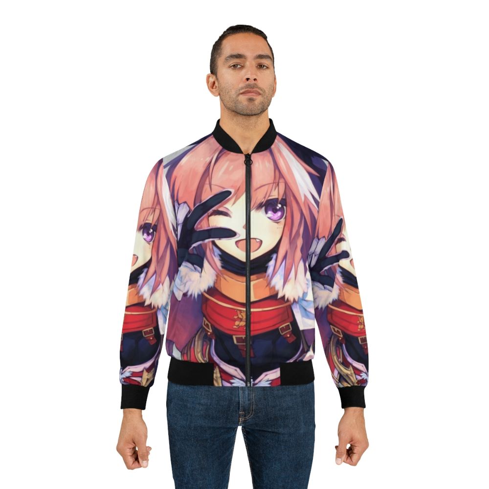 Fate Astolfo Anime Character Bomber Jacket - Lifestyle