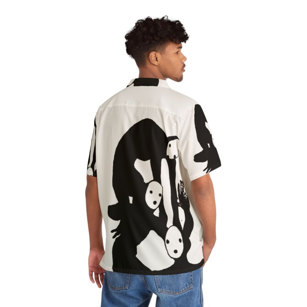 Tragedian from Pathologic black and white Hawaiian shirt - People Back