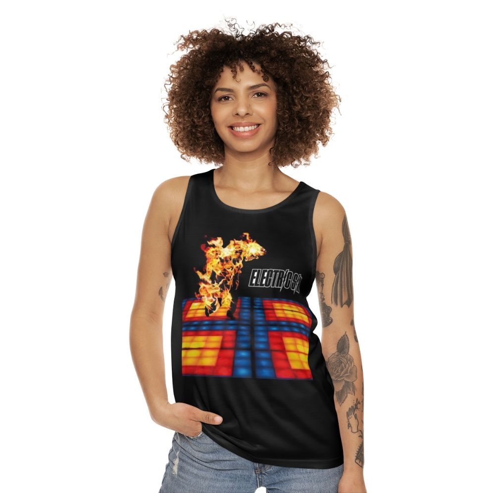 Electric Six Fire Album Unisex Tank Top - women