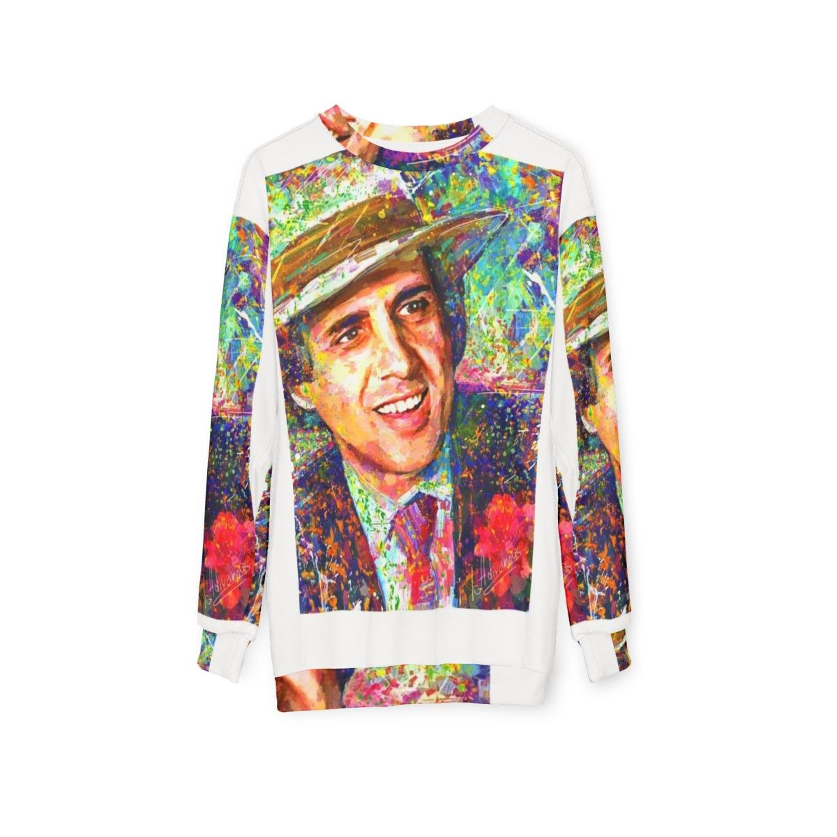 Adriano Celentano Impressionist Dream Sweatshirt - hanging