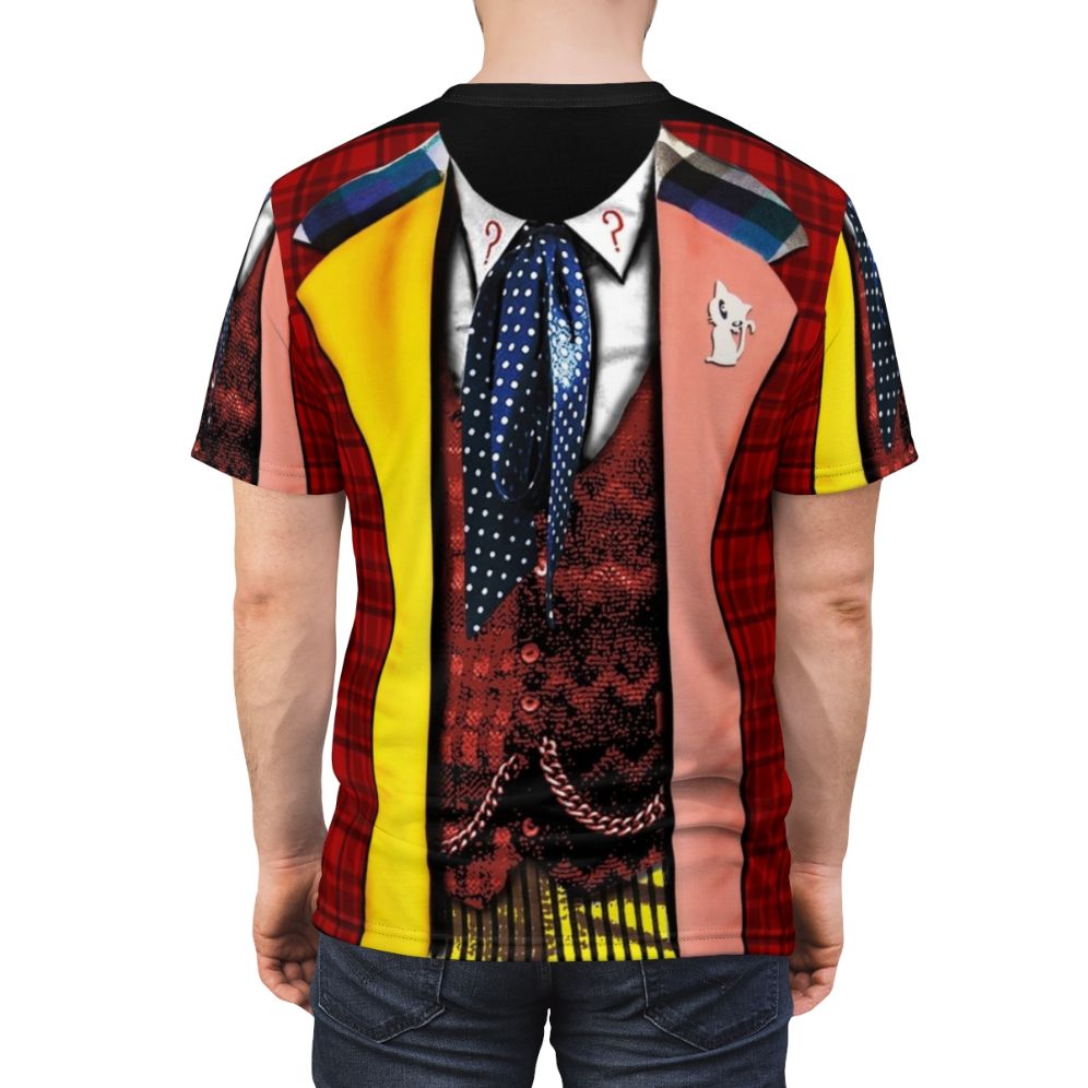 Retro-inspired 6th Doctor T-Shirt featuring the iconic Time Lord from Doctor Who - men back