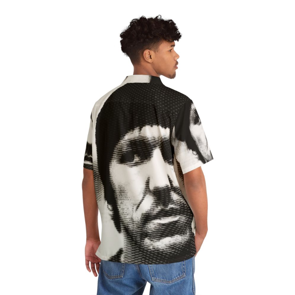 Elliott Smith Tribute Hawaiian Shirt with Engraved Design - People Back