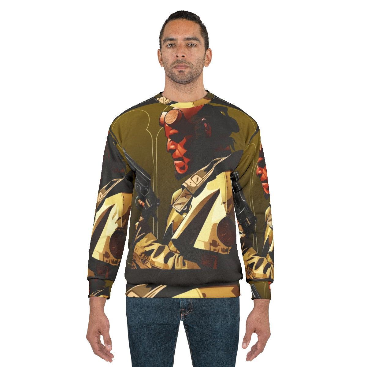 Hellboy Comic Book Character Sweatshirt - men