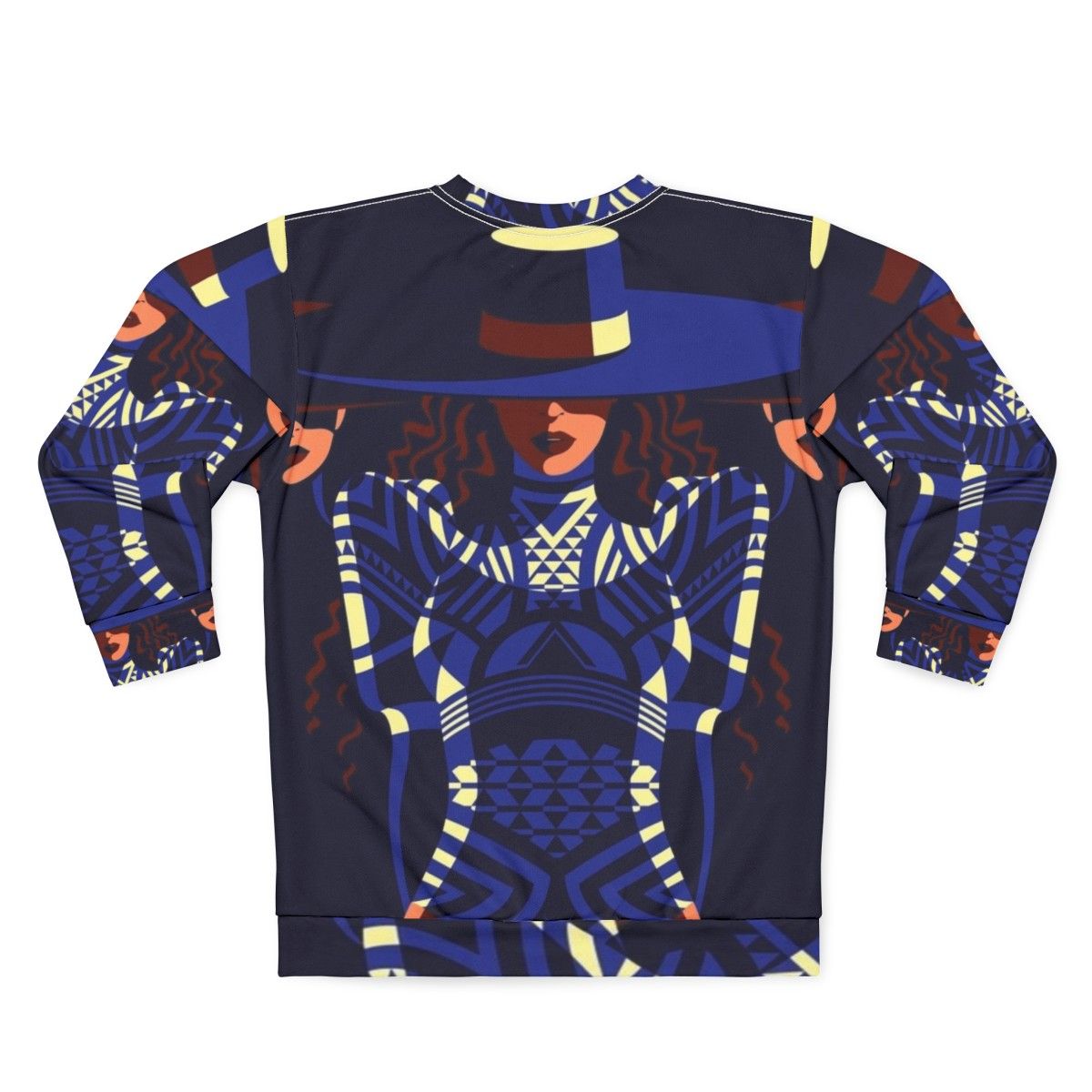 Beyoncé Graphic Sweatshirt featuring the iconic pop music artist - Back