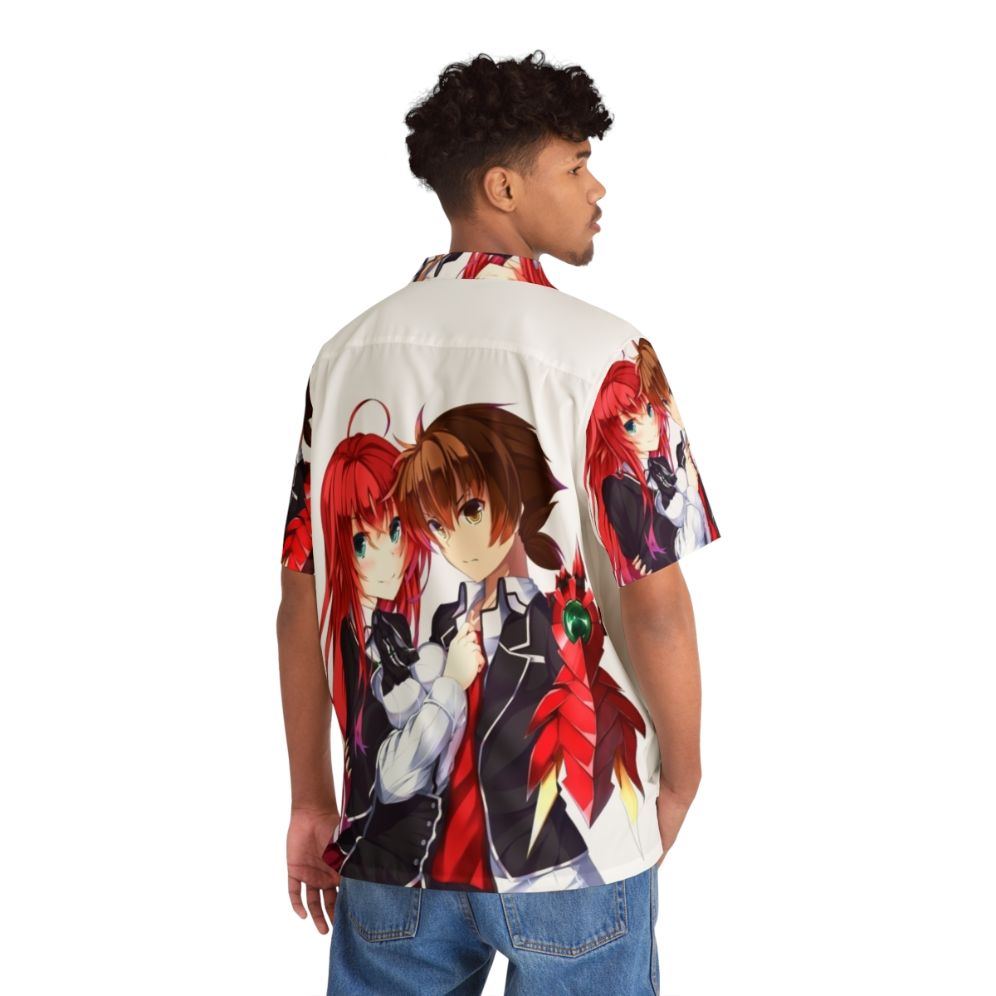 High School DxD Anime Hawaiian Shirt - People Back