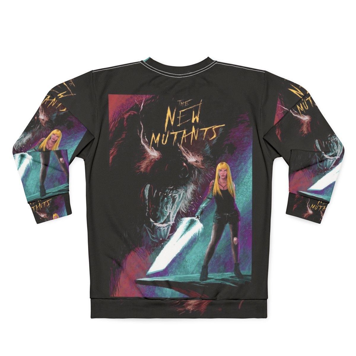 Magik New Mutants Superhero Sweatshirt - Back