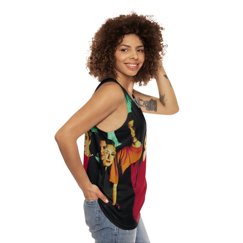 Krezip Dutch Pop Rock Band 2000s Music Unisex Tank Top - women side