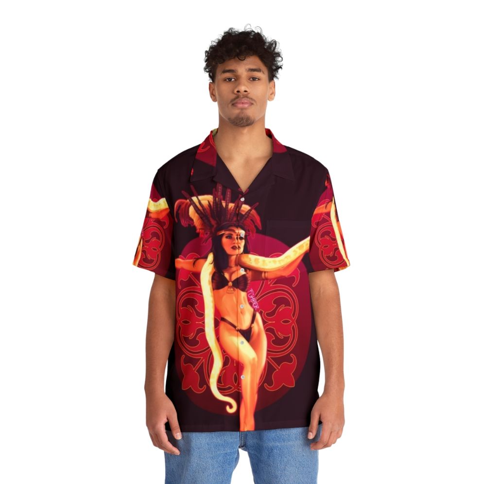 from dusk till dawn vampire hawaiian shirt movie design - People Front