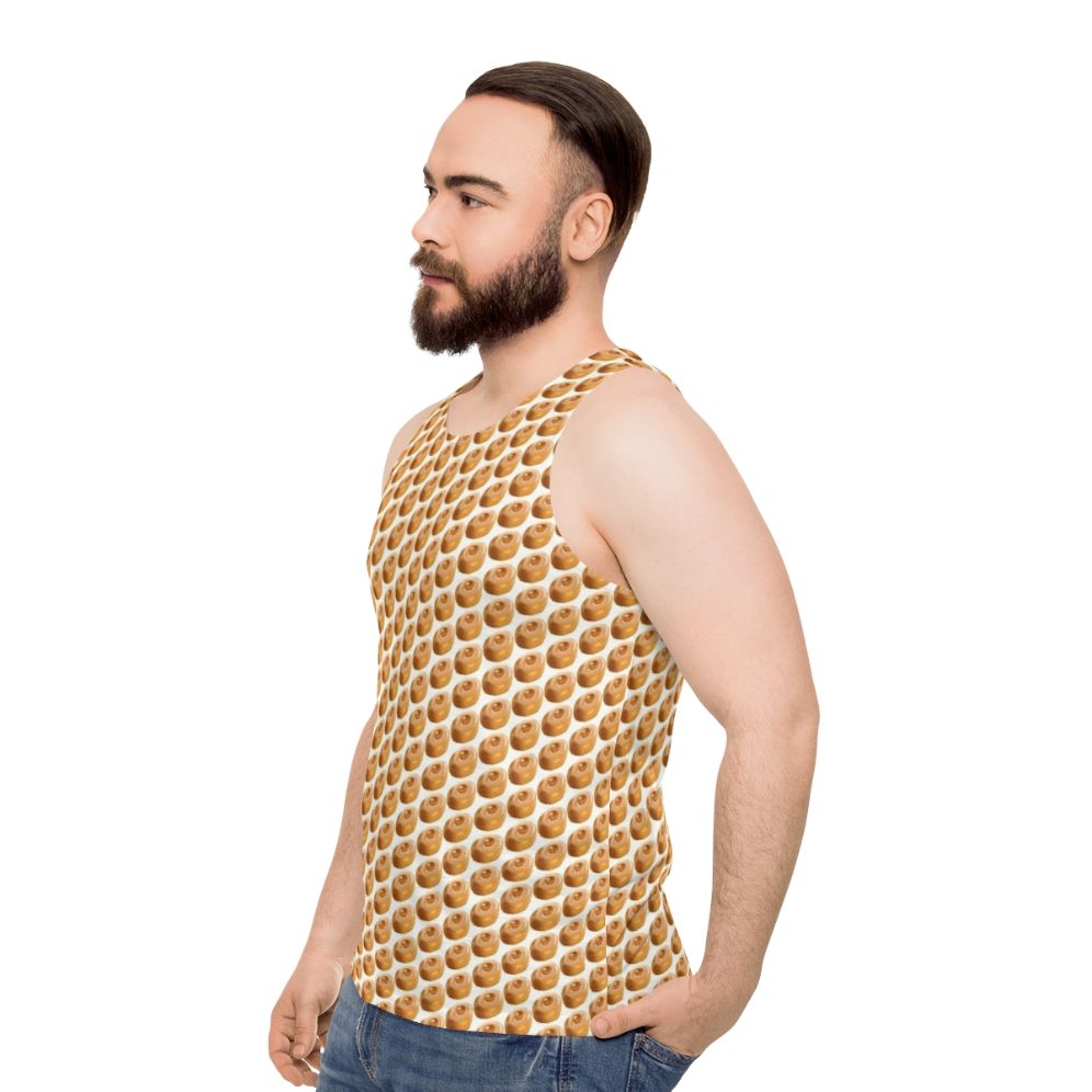 Werthers Original Unisex Caramel Candy Tank Top - men side