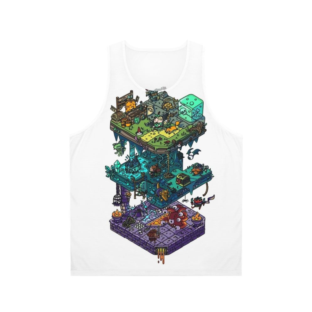 Isometric Dungeon & Dragons Unisex Tank Top