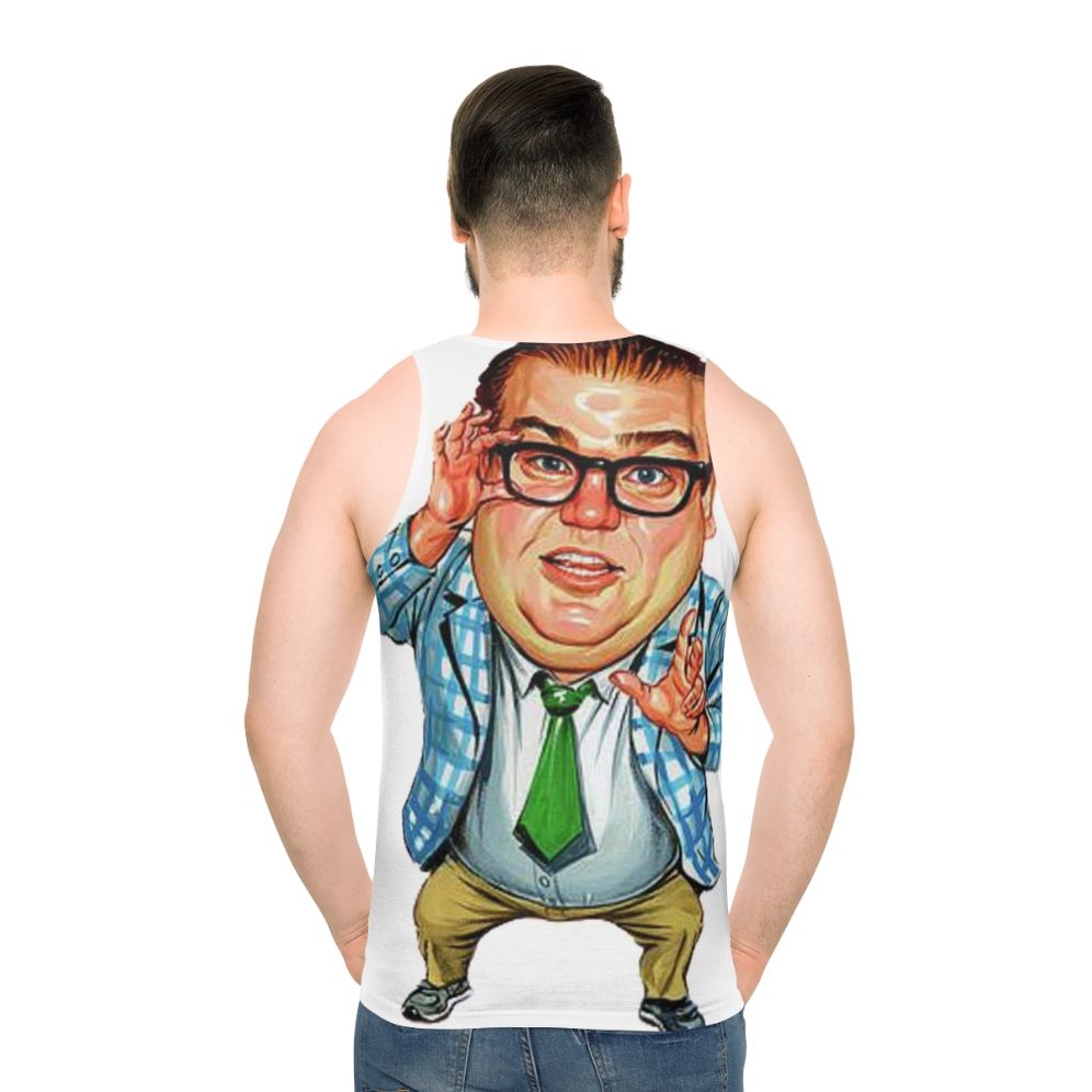 Chris Farley Unisex Tank Top - men back