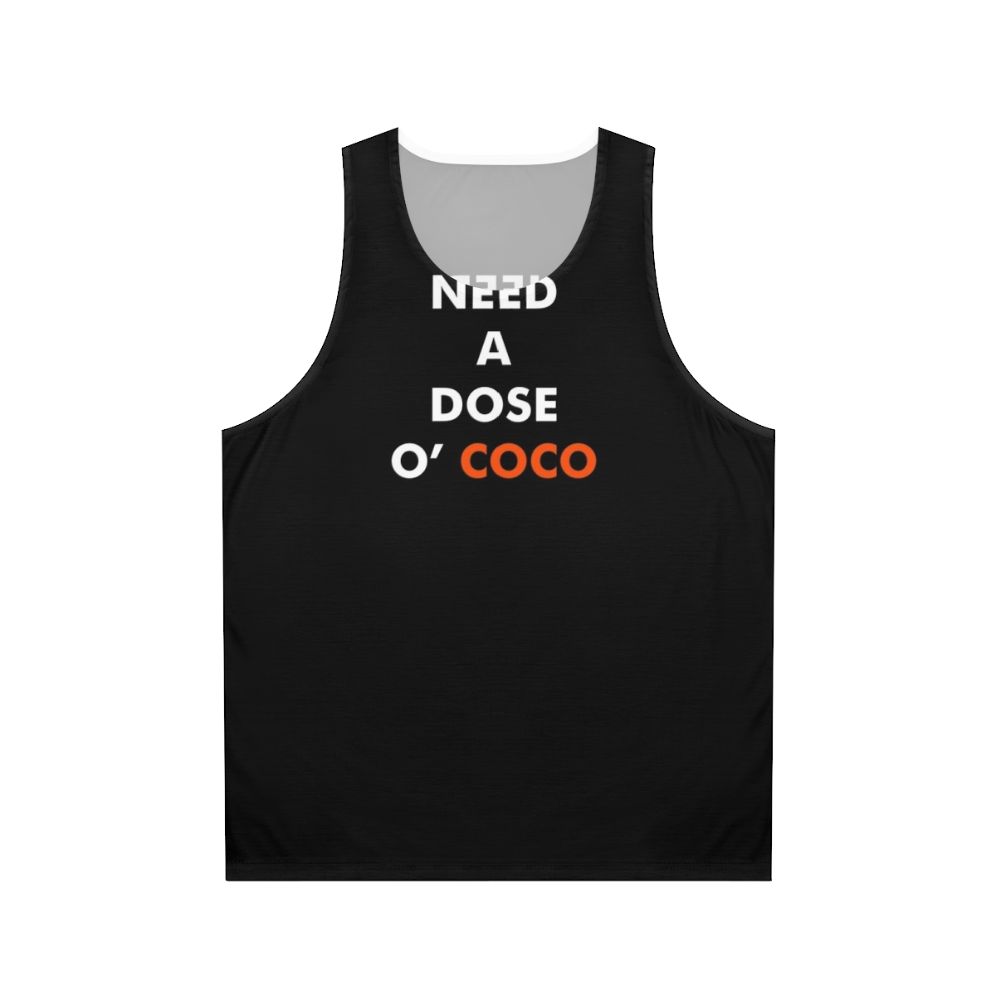 Need a Dose of Coco Conan O'Brien inspired unisex tank top