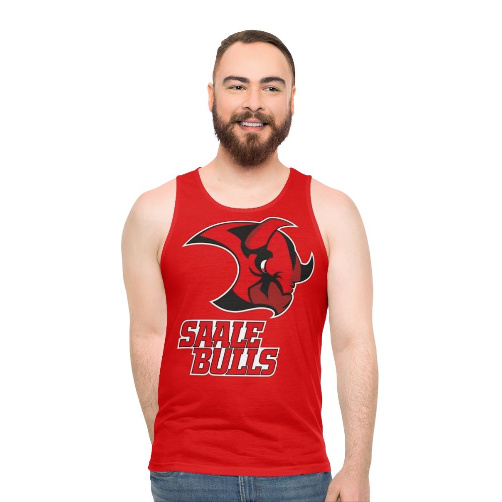 Saale Bulls Halle Ice Hockey Unisex Tank Top - men