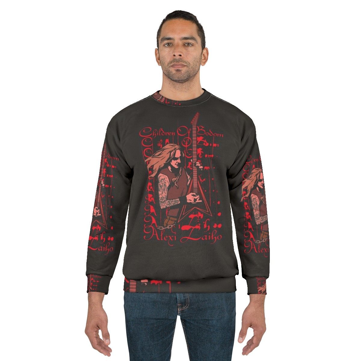 Alexi Laiho Children of Bodom Heavy Metal Sweatshirt - men