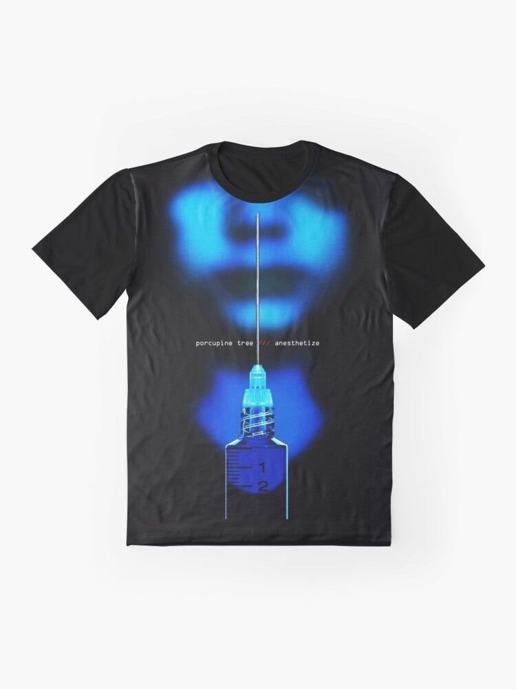 Porcupine Tree progressive rock metal graphic t-shirt - Flat lay