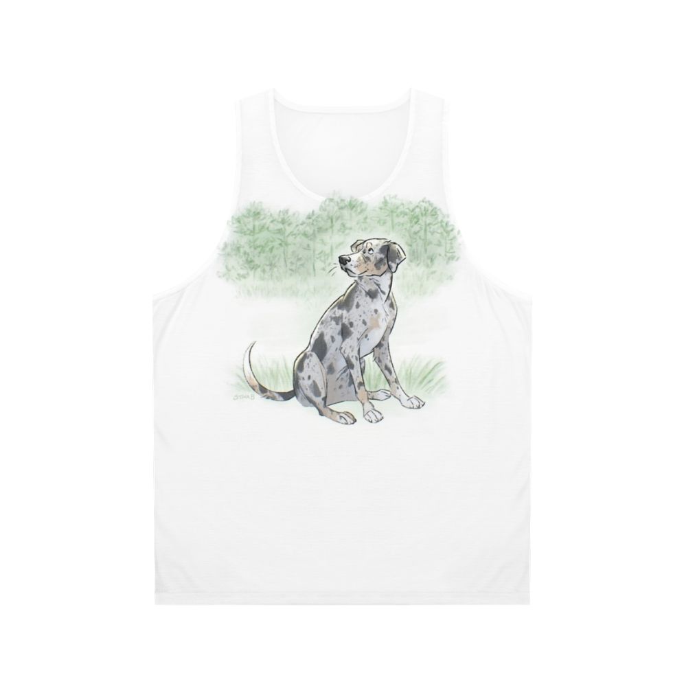 Catahoula Leopard Dog Unisex Tank Top