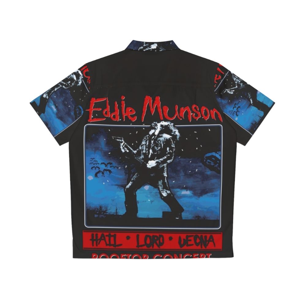 Eddie Munson's Rooftop Concert Hawaiian Shirt - Back