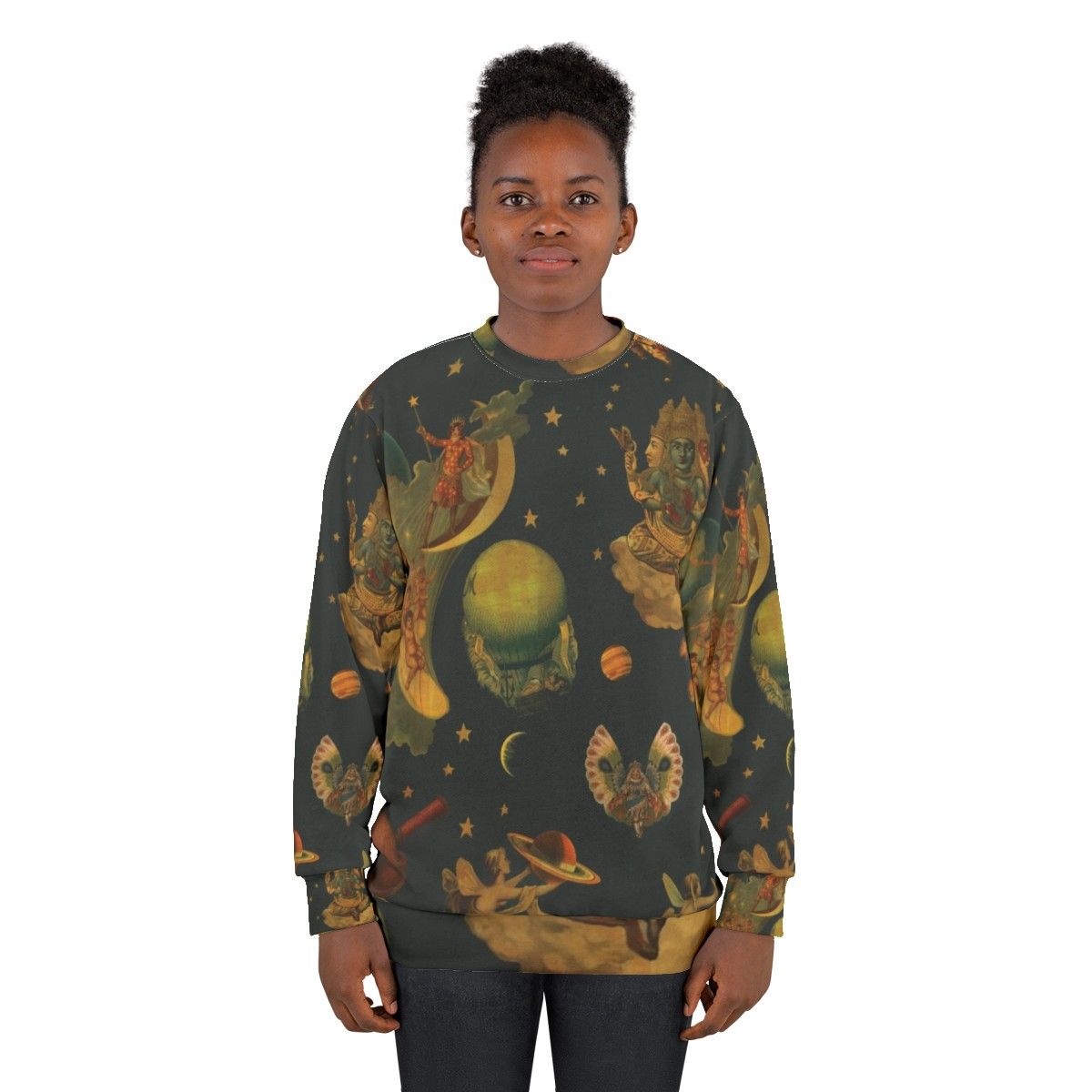 Mellon Collie Buddha Cover Art Sweatshirt - women