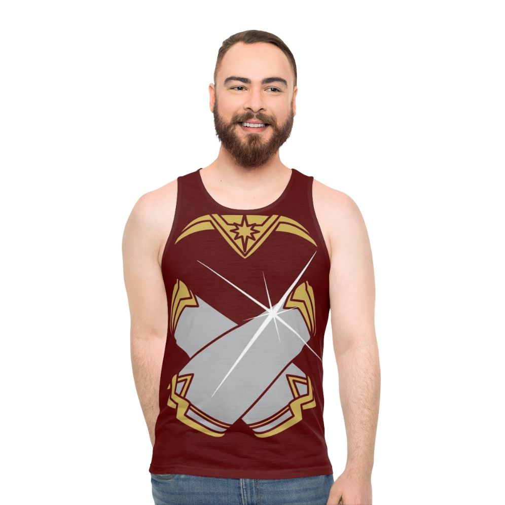 Warrior woman superhero bracelet power tank top - men