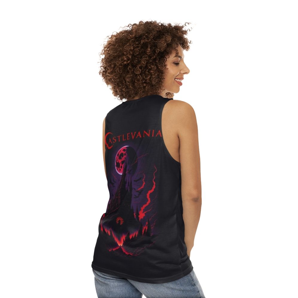 Castlevania Netflix Belmont Family Unisex Tank Top - women back