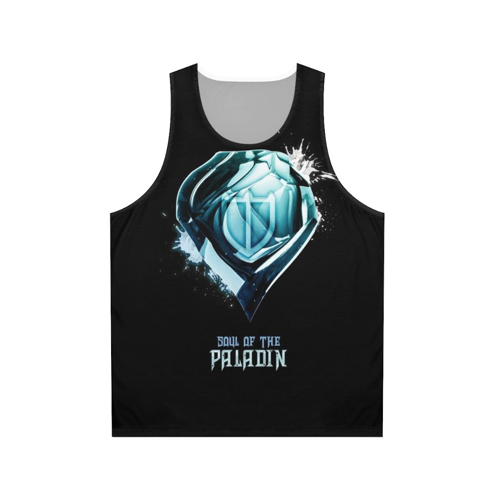 Final Fantasy FFXIV Paladin Crystal Soul Unisex Tank Top