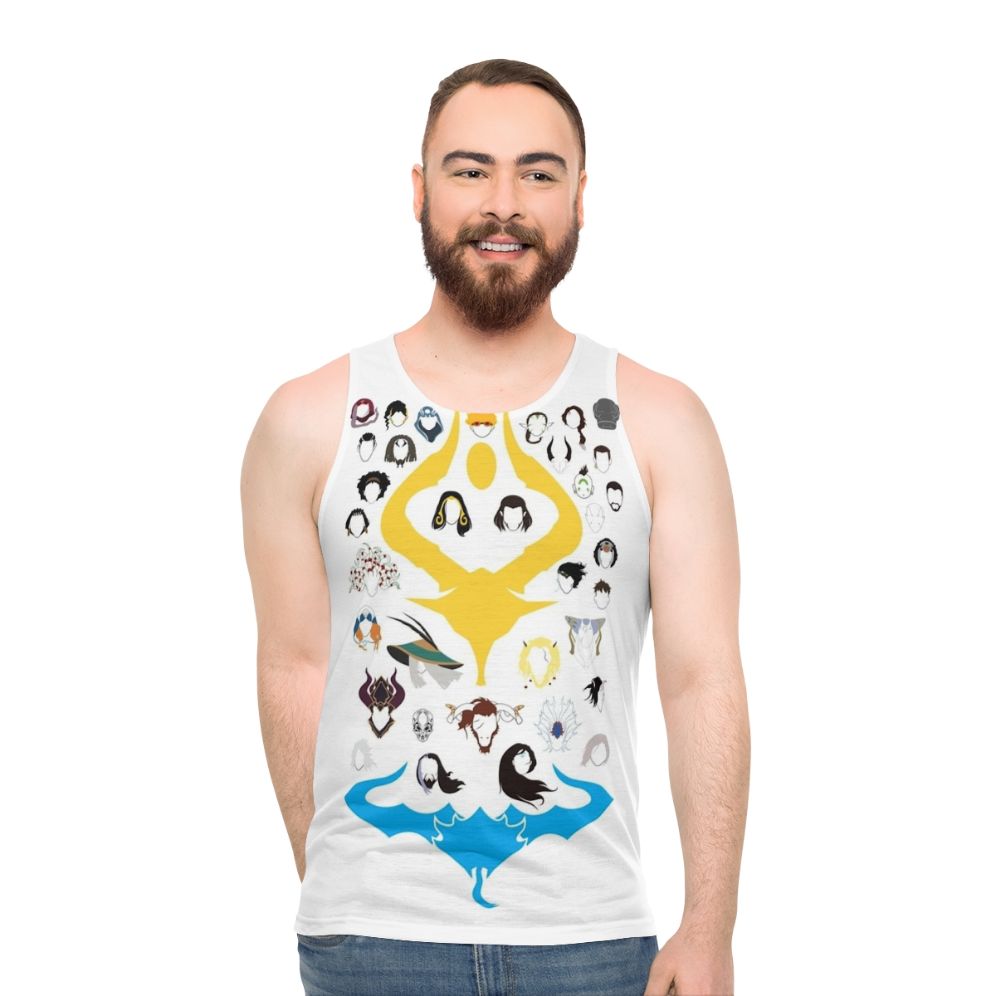 War of the Spark Planeswalker Unisex Tank Top - men