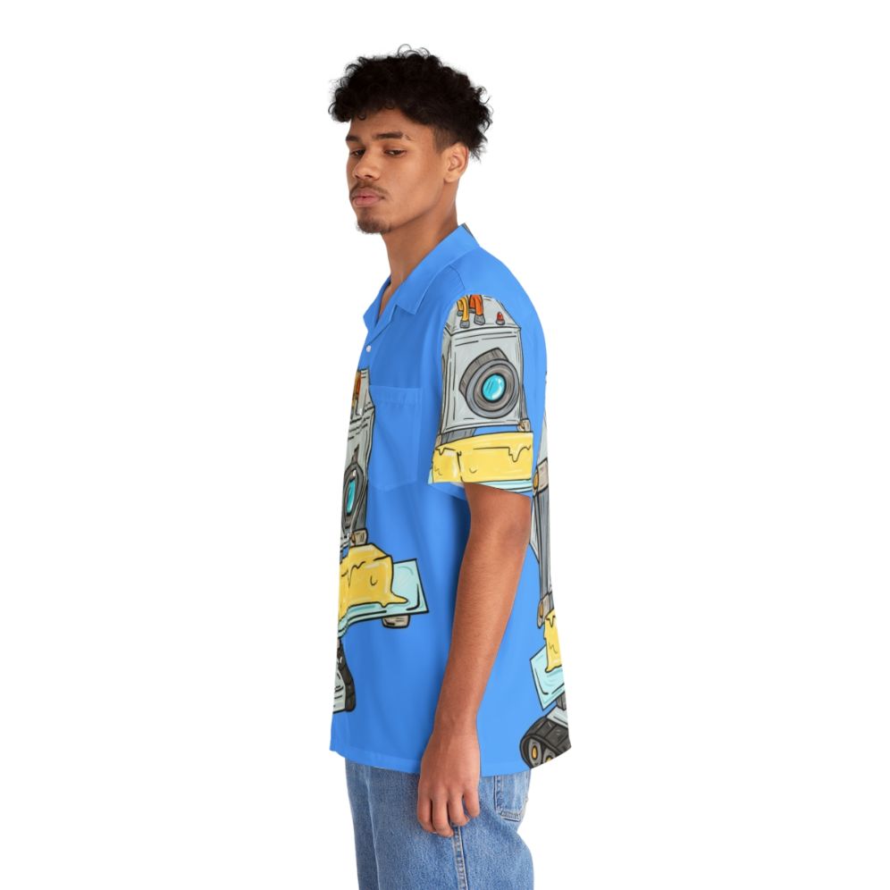 Butter Robot Hawaiian Shirt - People Left