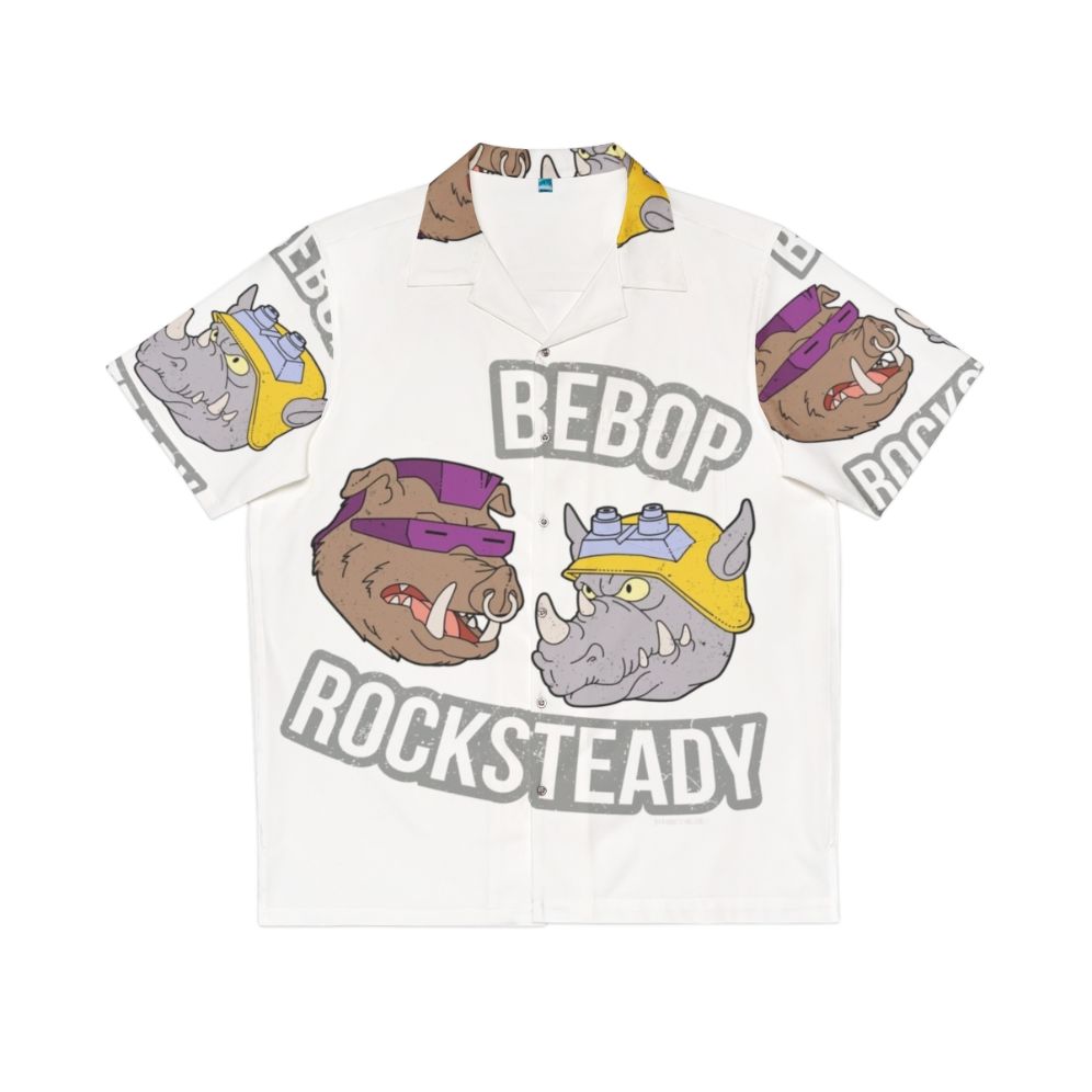 Bebop and Rocksteady TMNT Hawaiian Shirt