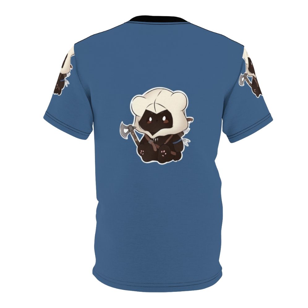 Custom t-shirt featuring Connor Kenway, the protagonist of Assassin's Creed 3 video game - Back