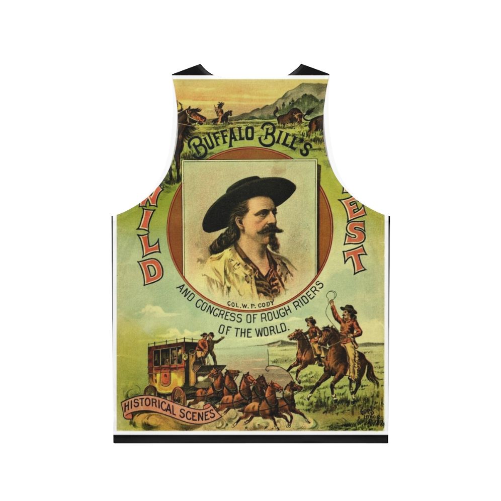 Buffalo Bill Wild West Show Unisex Tank Top - Back