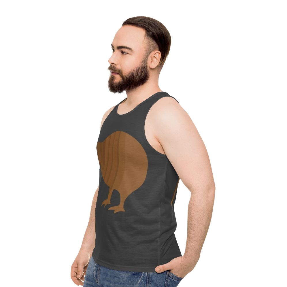 Kiwi Legendary Animals Unisex Tank Top - men side