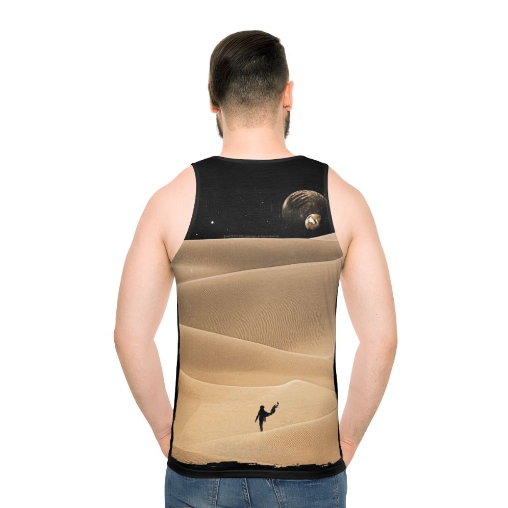 Dune Arrakis Unisex Tank Top - men back