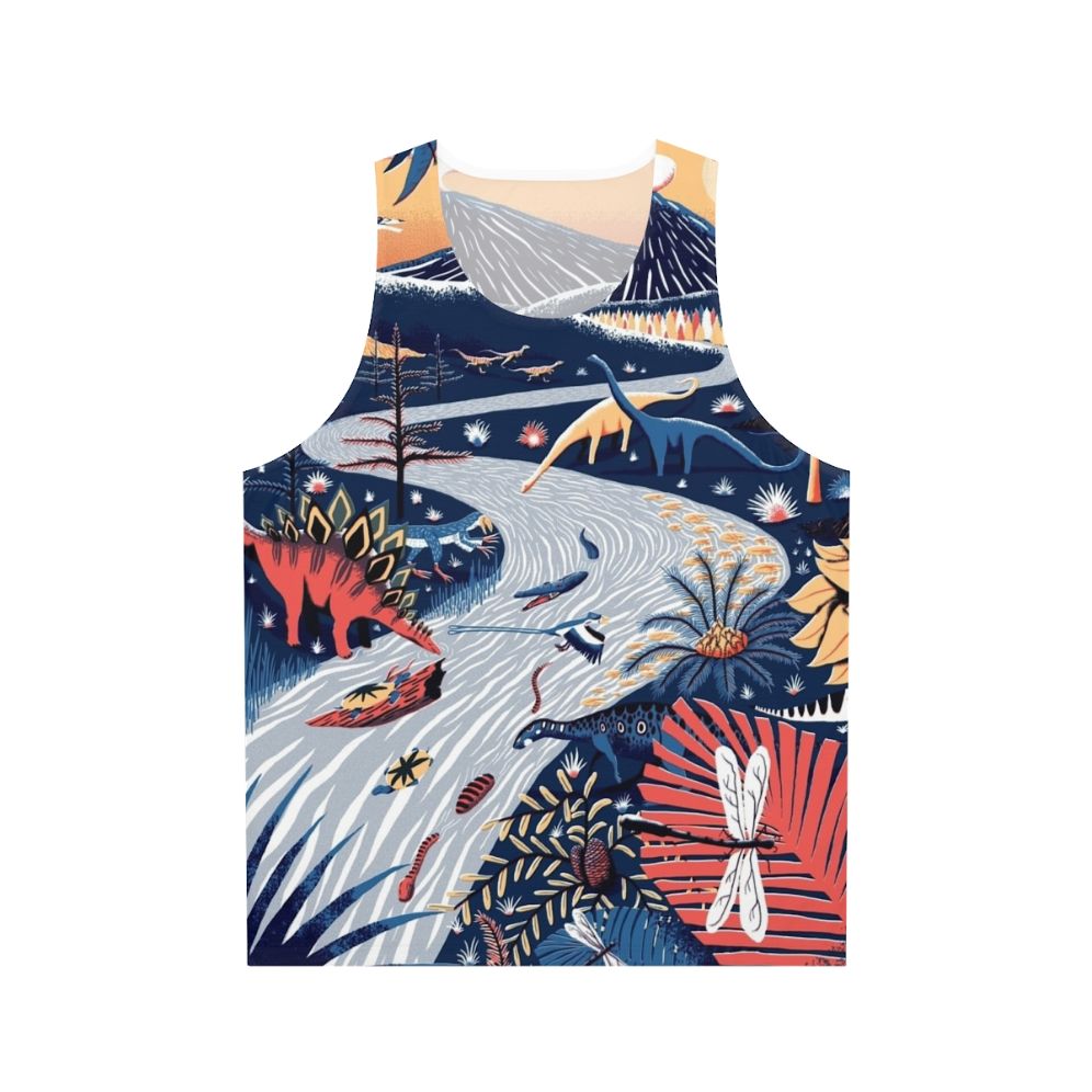 Unisex Jurassic Era Dinosaur Tank Top