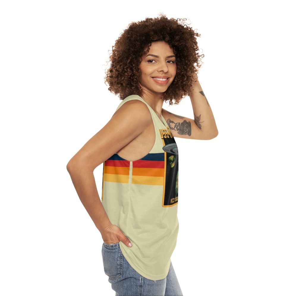 USS Discovery NCC-1031 Star Trek Unisex Tank Top - women side