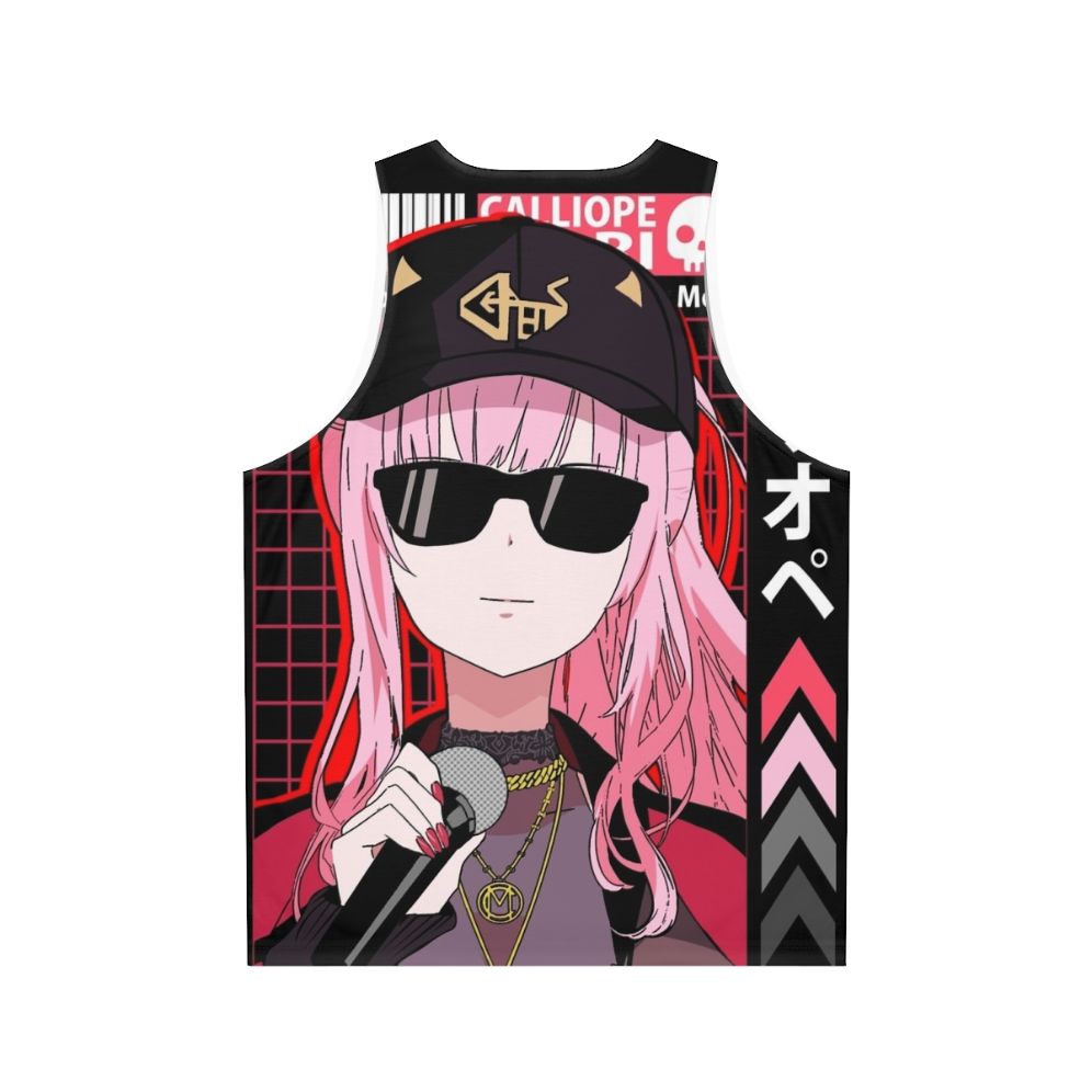 Calliope Mori Hololive EN Virtual Youtuber Unisex Tank Top - Back