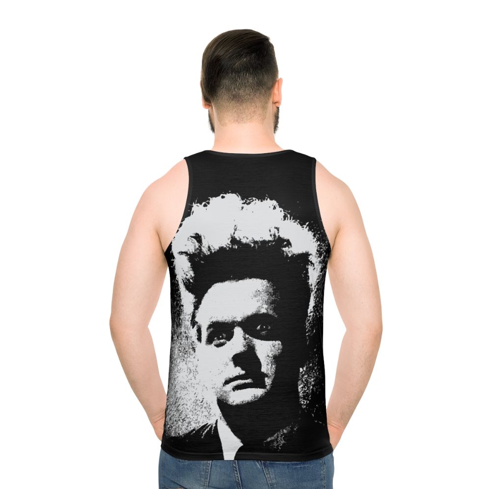 Eraserhead Henry Spencer Transparent Unisex Tank Top - men back