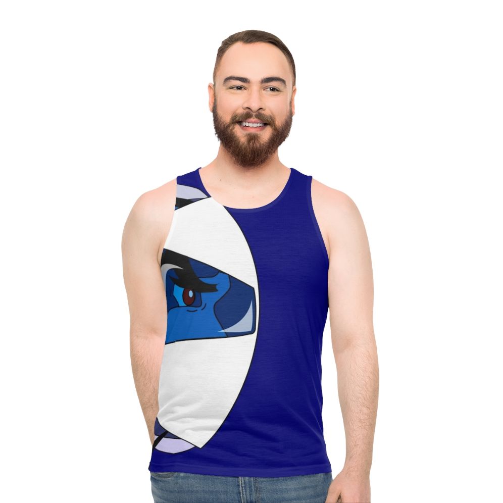 Goldorak Anime Mecha Unisex Tank Top - men