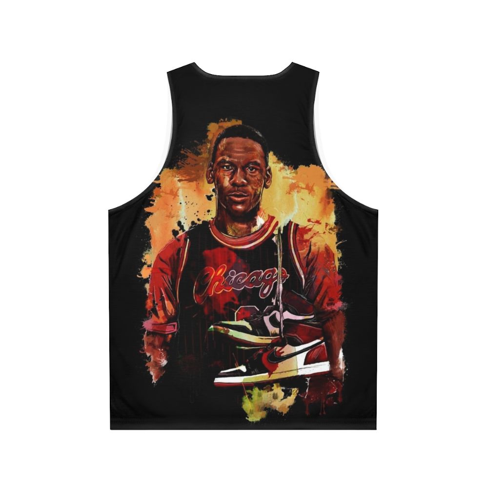 Unisex basketball tank top - Back