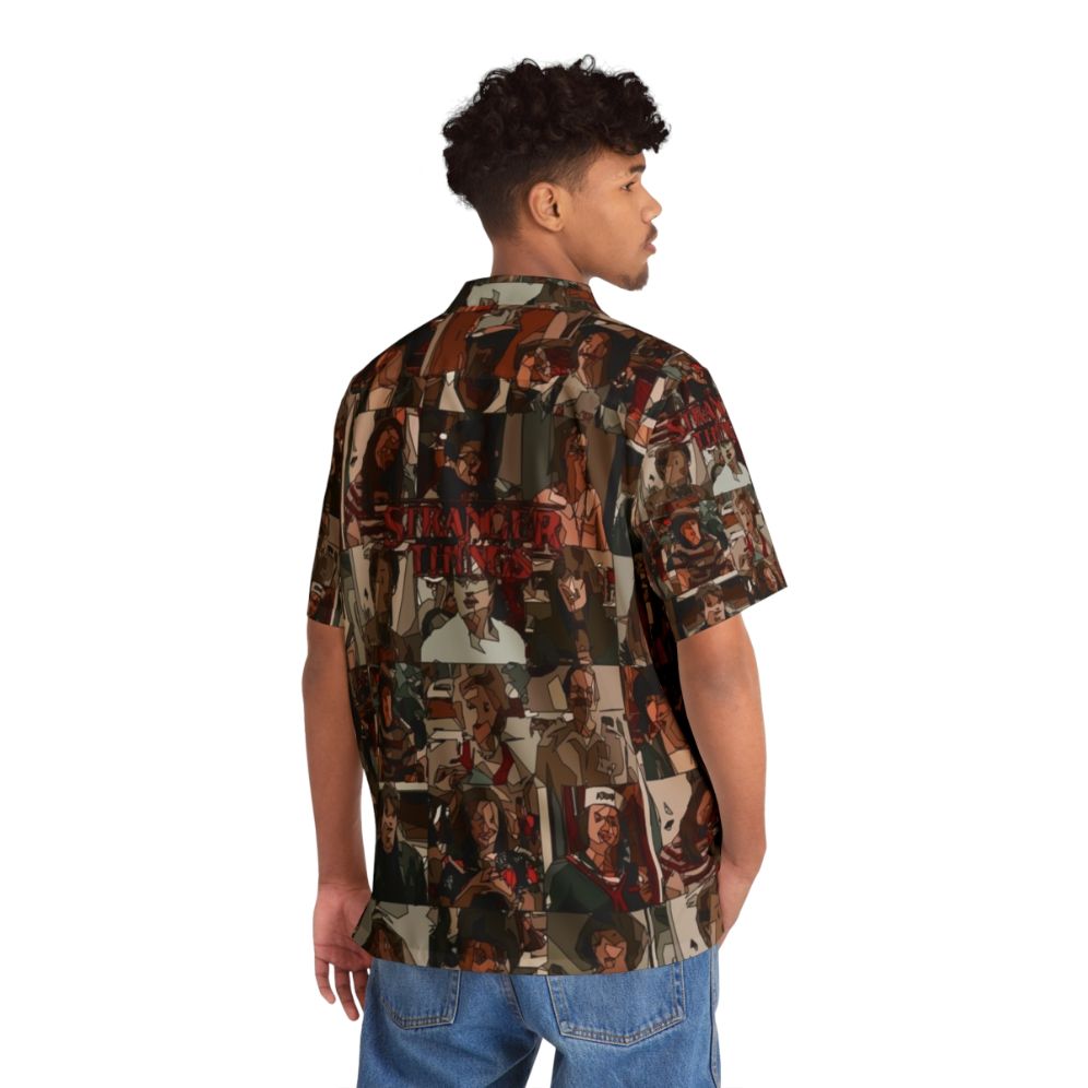 Stranger Things Hawaiian Shirt with Fanart Design - People Back