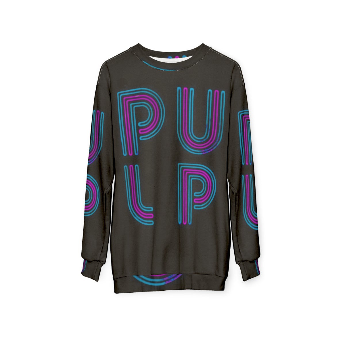 Pulp Britpop Band Logo Sweatshirt - hanging