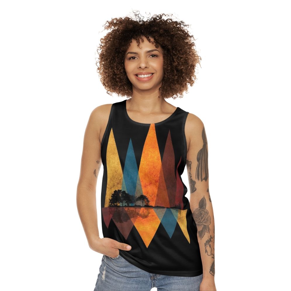 Nature Guitar Unisex Tank Top - women