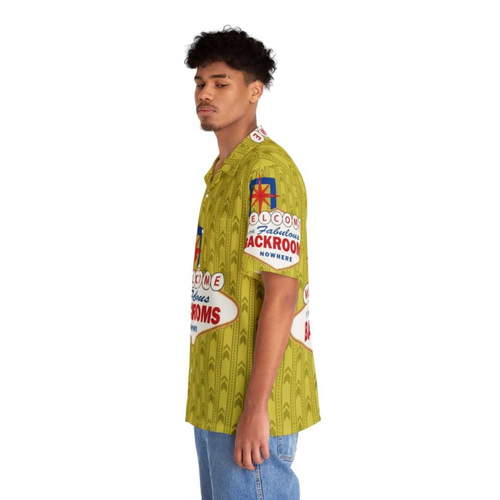 Paranormal Hawaiian Shirt with Backrooms Creepypasta Design - People Left