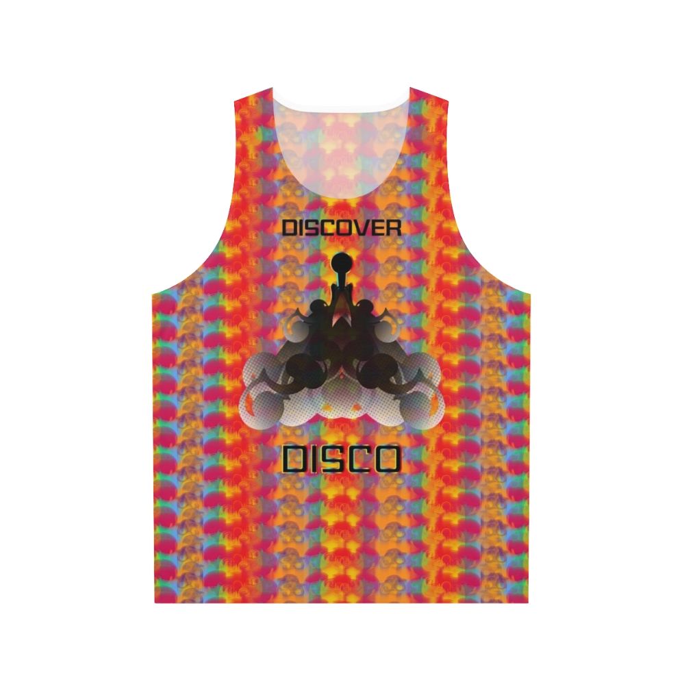 Disco-inspired Star Trek unisex tank top