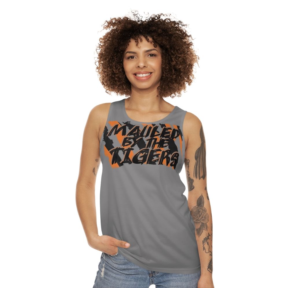 Unisex 'Mauled By The Tigers' Tank Top for Hull City FC Fans - women