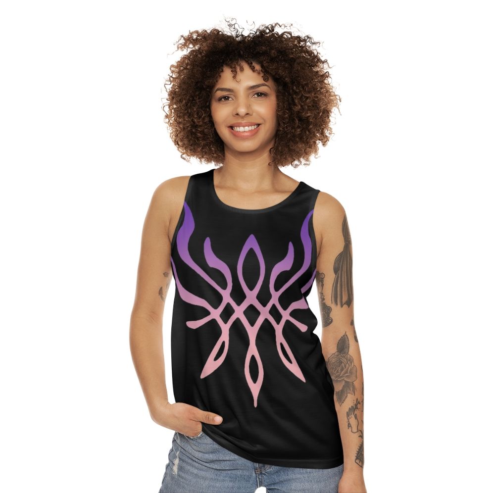 Fire Emblem Three Houses Crest of Flames Unisex Tank Top - women