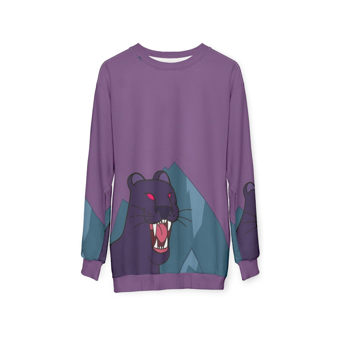 Panther Dark Violet Gravity Falls Sweatshirt - hanging