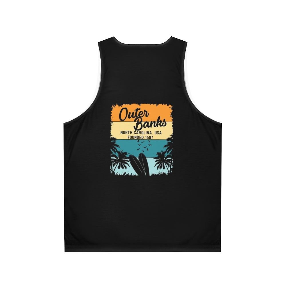 Outer Banks OBX North Carolina NC Unisex Tank Top - Back